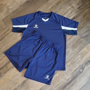 KELME Shirt & Shorts Sports Training Set, Size 10/12 Youth